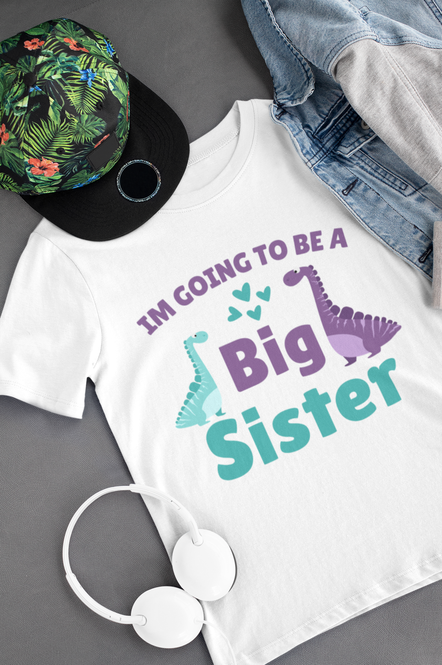 I'm Going To Be a Big Sister Announcement Kids T-shirt