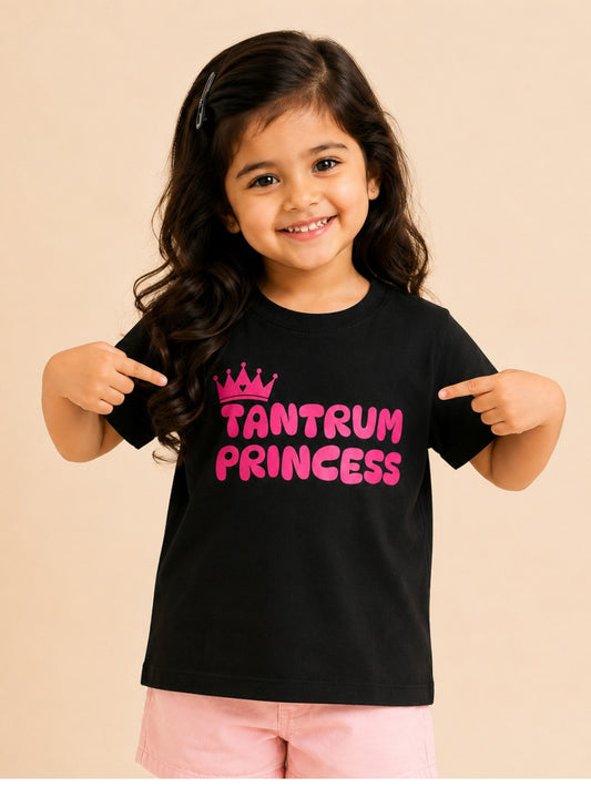 Tantrum Princess Kids Cotton T-Shirt