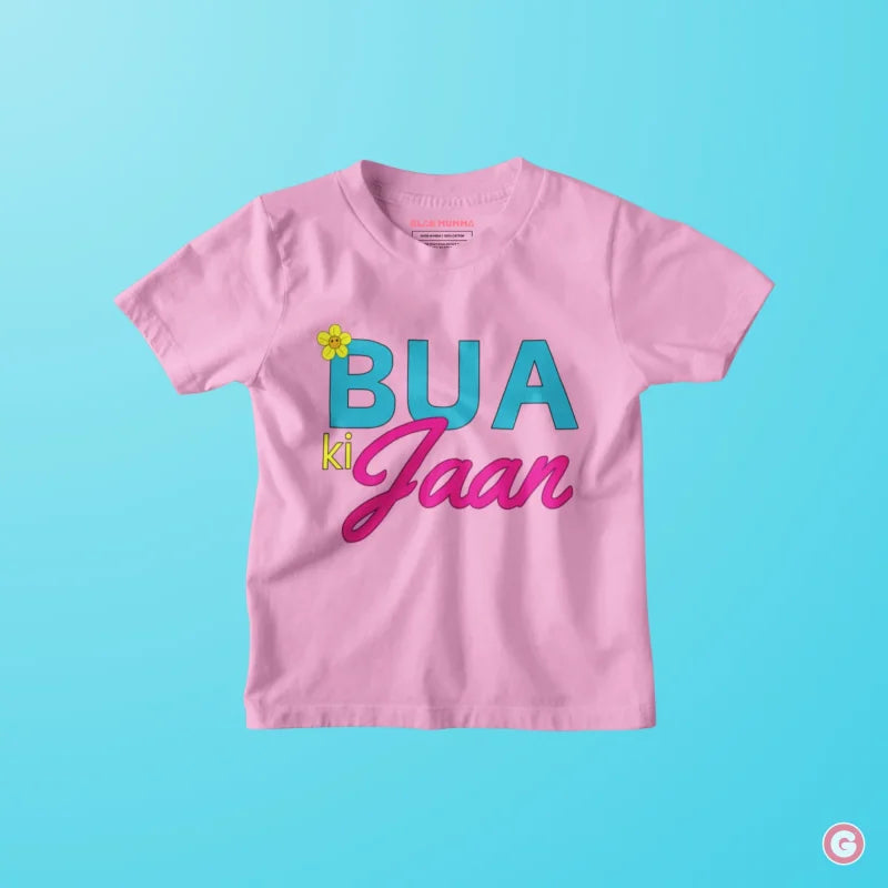 Bua Ki Jaan Kids Cotton T-Shirt – Glad Mumma
