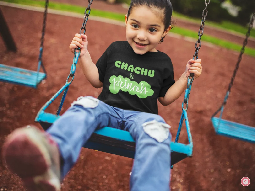 Chachu Ki Princess Kids Cotton T-Shirt - Tshirt