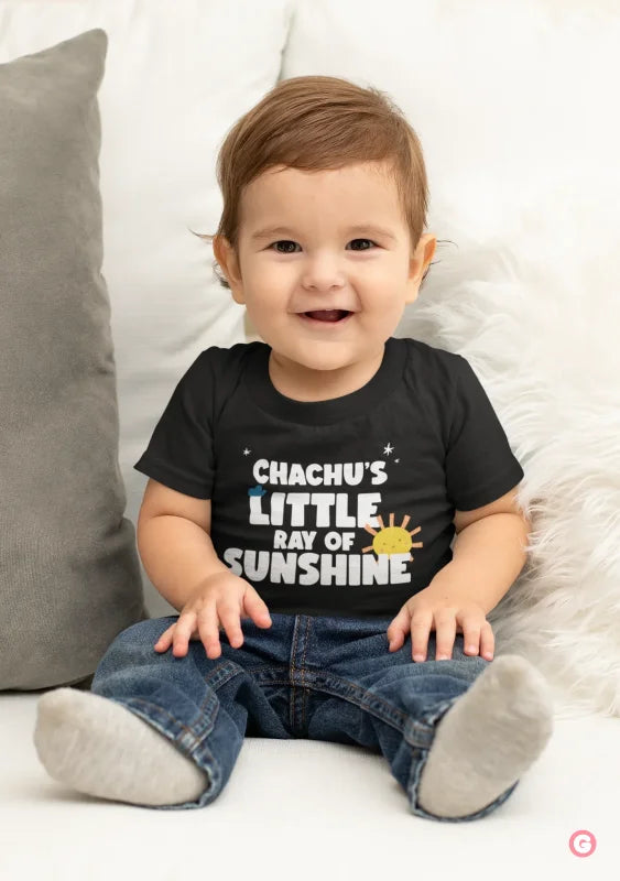 Chachu’s Little Ray of Sunshine Funny Cotton Kids T-shirt - Tshirt