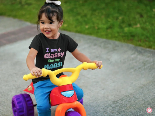 Classy Like My Maasi Kids Cotton T-Shirt - Tshirt