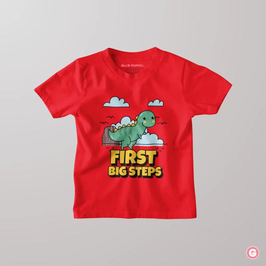 First Big Steps Kids Cotton T-shirt - Tshirt