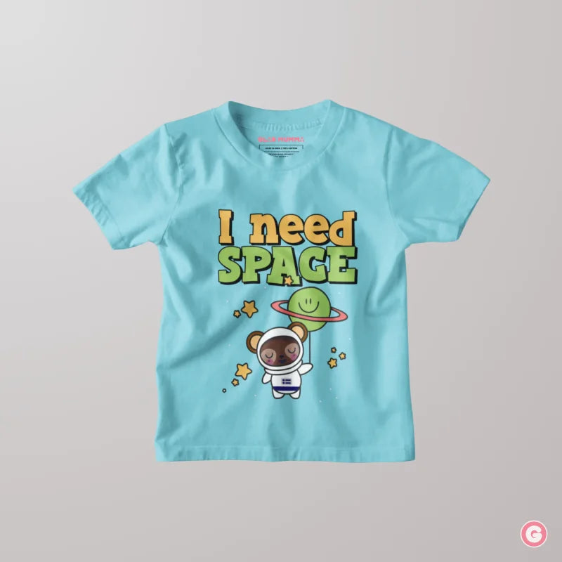 I Need Space Kids Cotton T-Shirt - Tshirt