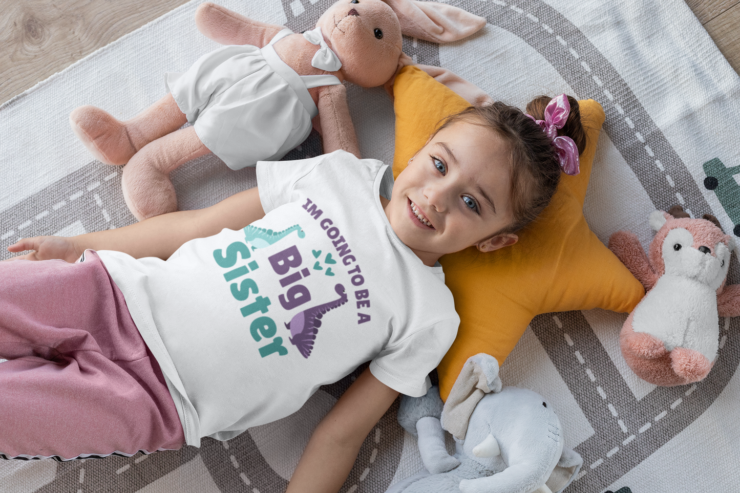 I'm Going To Be a Big Sister Announcement Kids T-shirt