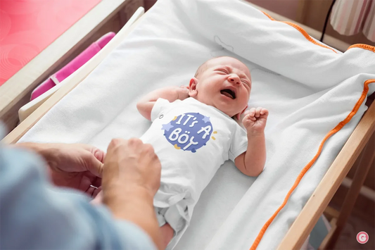 ’It’s a Boy’ Newborn Cotton Onesie - Baby