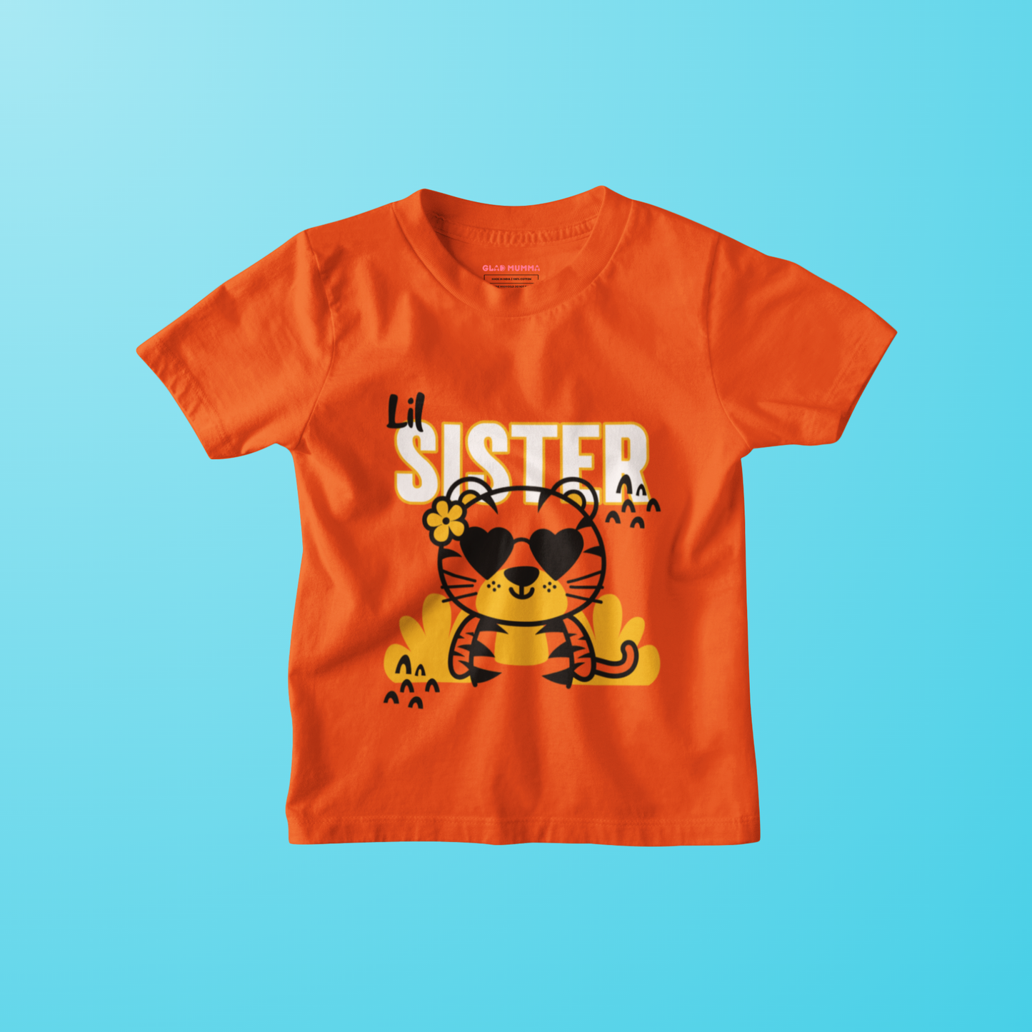 Little Sister T-Shirt for Girls | 100% Cotton Kids Tee