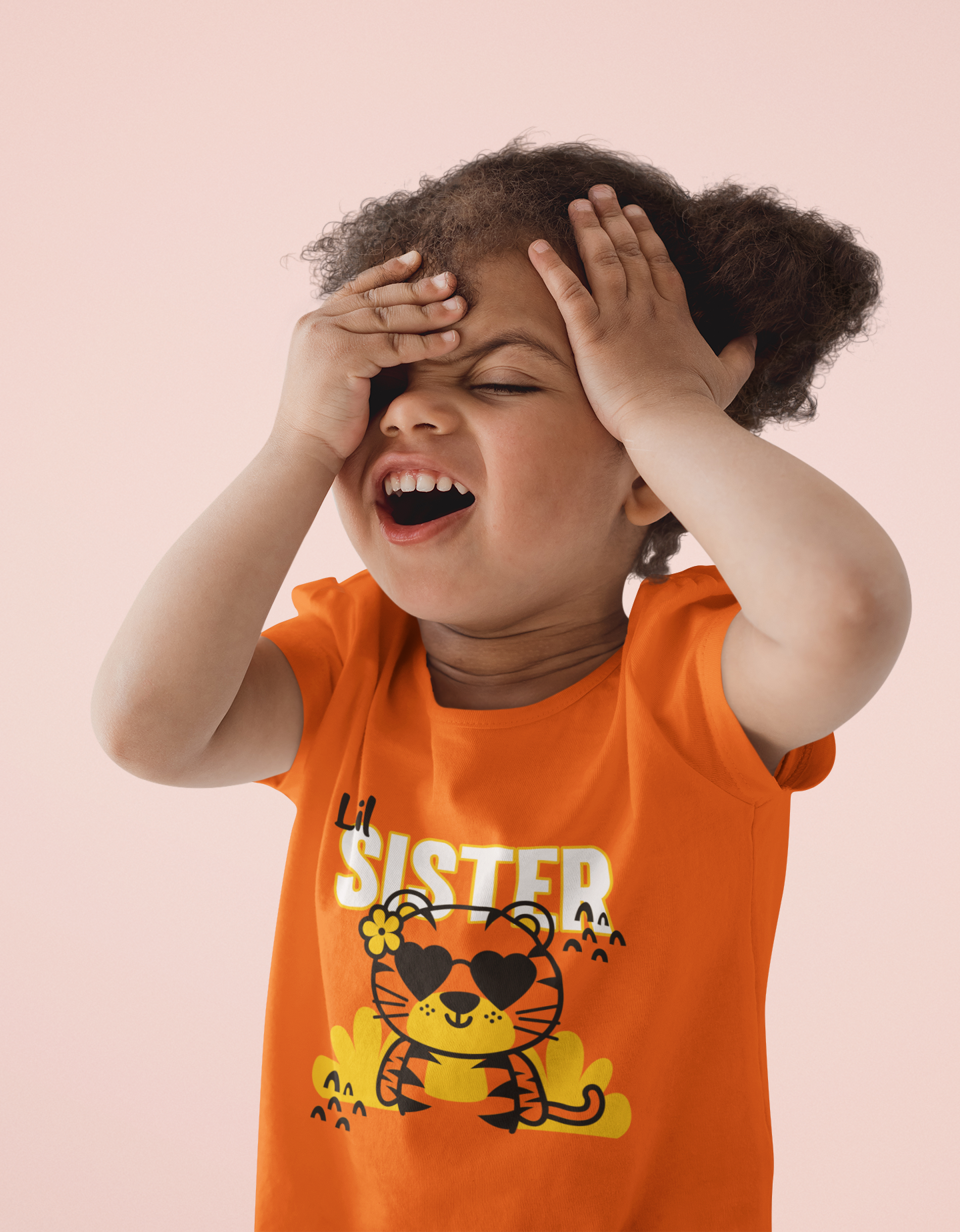 Little Sister T-Shirt for Girls | 100% Cotton Kids Tee