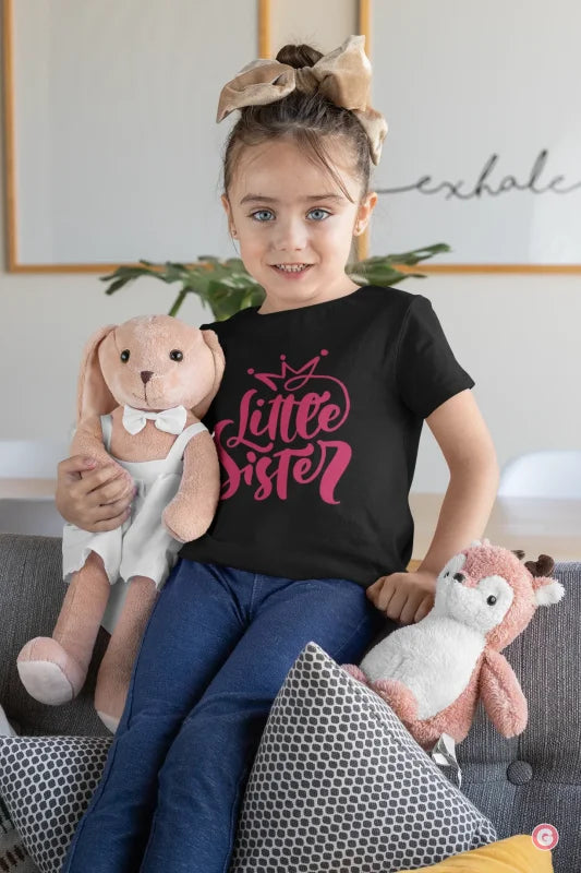 Little Sister Kids Cotton T-Shirt - Tshirt