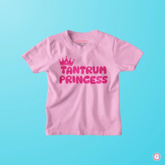 Tantrum Princess Kids Cotton T-Shirt - Tshirt