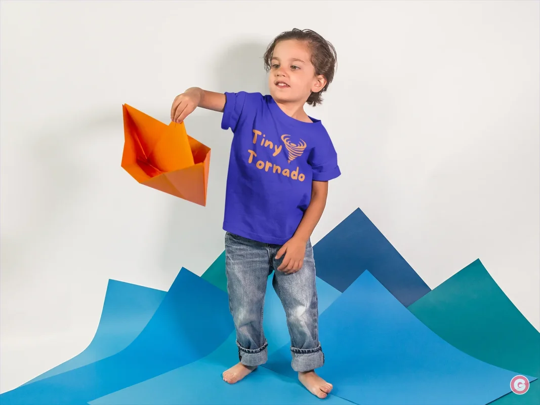 Tiny Tornado Kids Cotton T-shirt - Tshirt