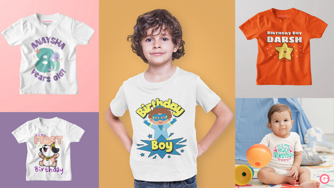 Birthday T-Shirts for Kids: Make Their Special Day Even More Memorable