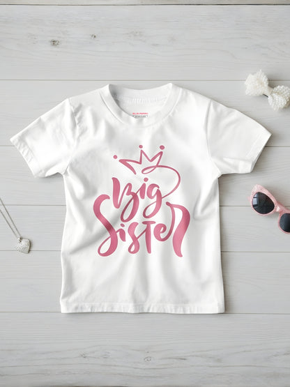 Big Sister Kids Cotton T-Shirt
