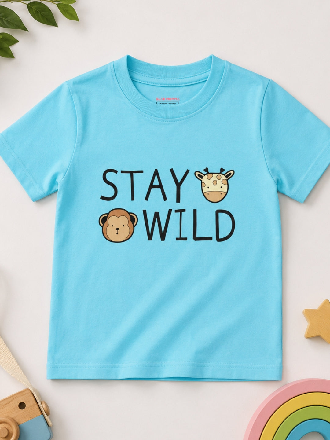 Stay Wild Kids Cotton T-Shirt