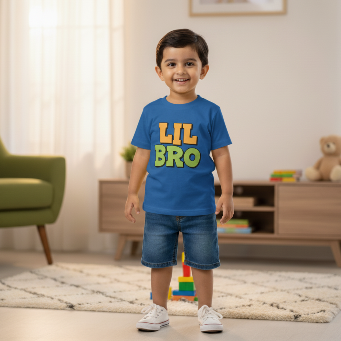 Lil Bro Kids Cotton T-shirt