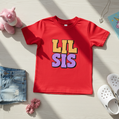 Lil Sis Kids Cotton T-shirt