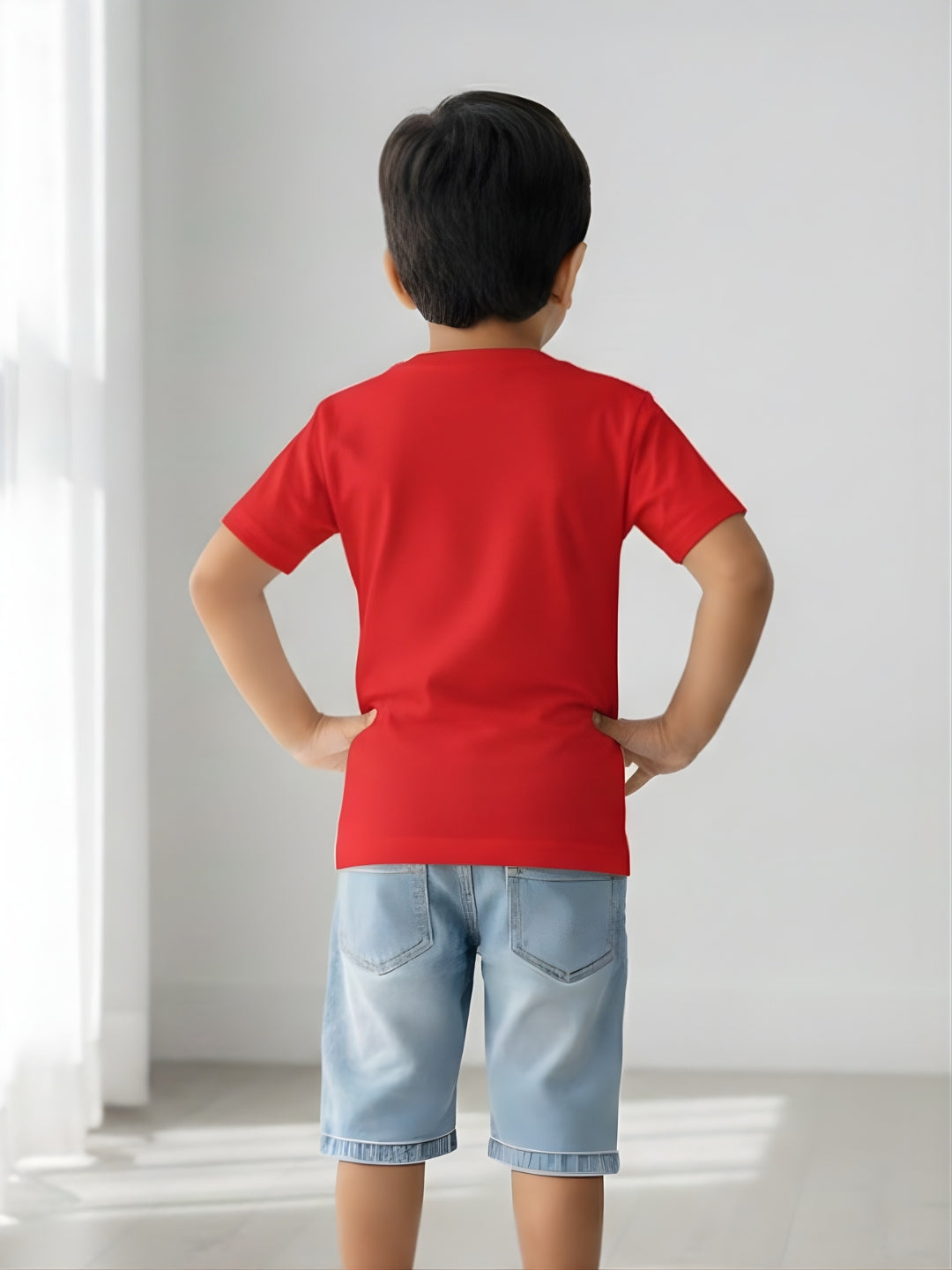 Big Brother Giraffe Kids Cotton T-shirt