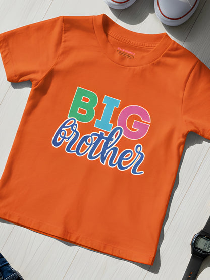 Big Brother Cotton T-Shirt for Kids