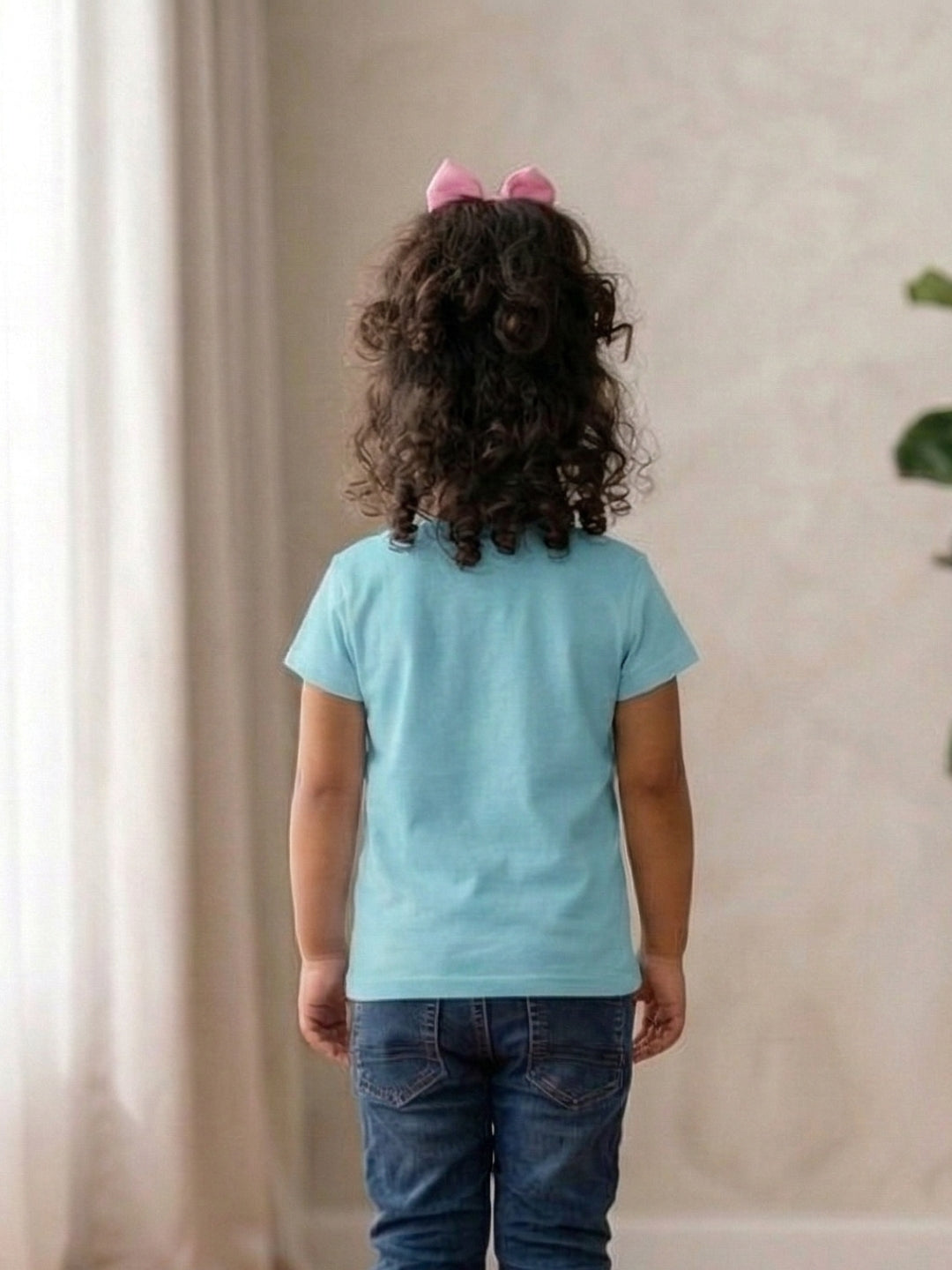 Little Sister Butterfly Kids Cotton T-shirt
