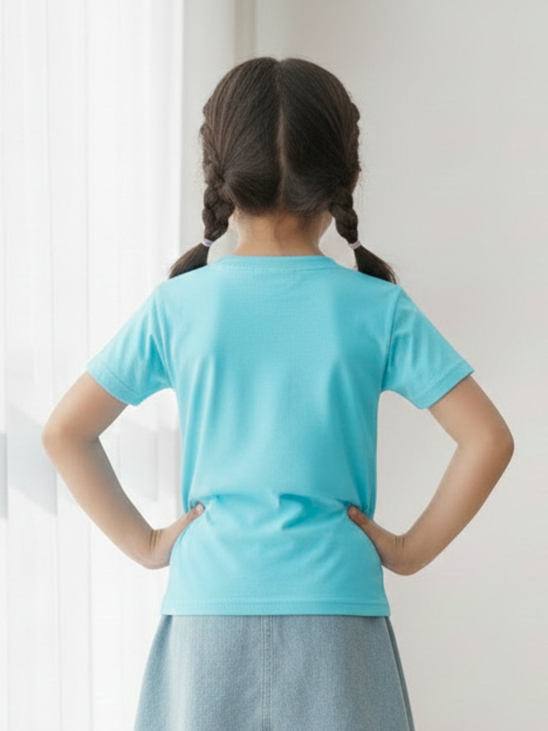 Big Sister Typography Cotton T-Shirt for Kids