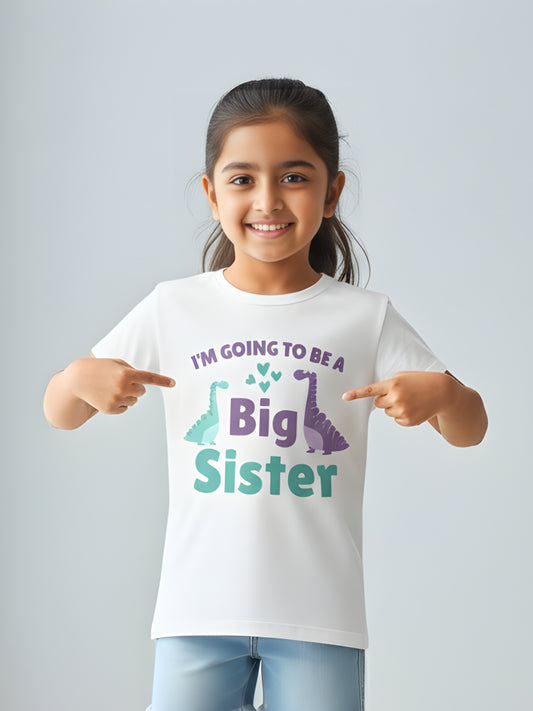 I'm Going To Be a Big Sister Announcement Kids T-shirt