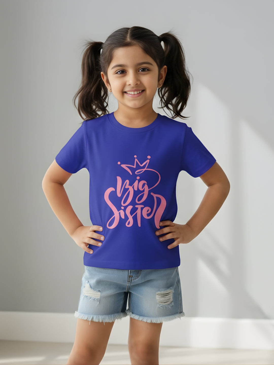 Big Sister Kids Cotton T-Shirt