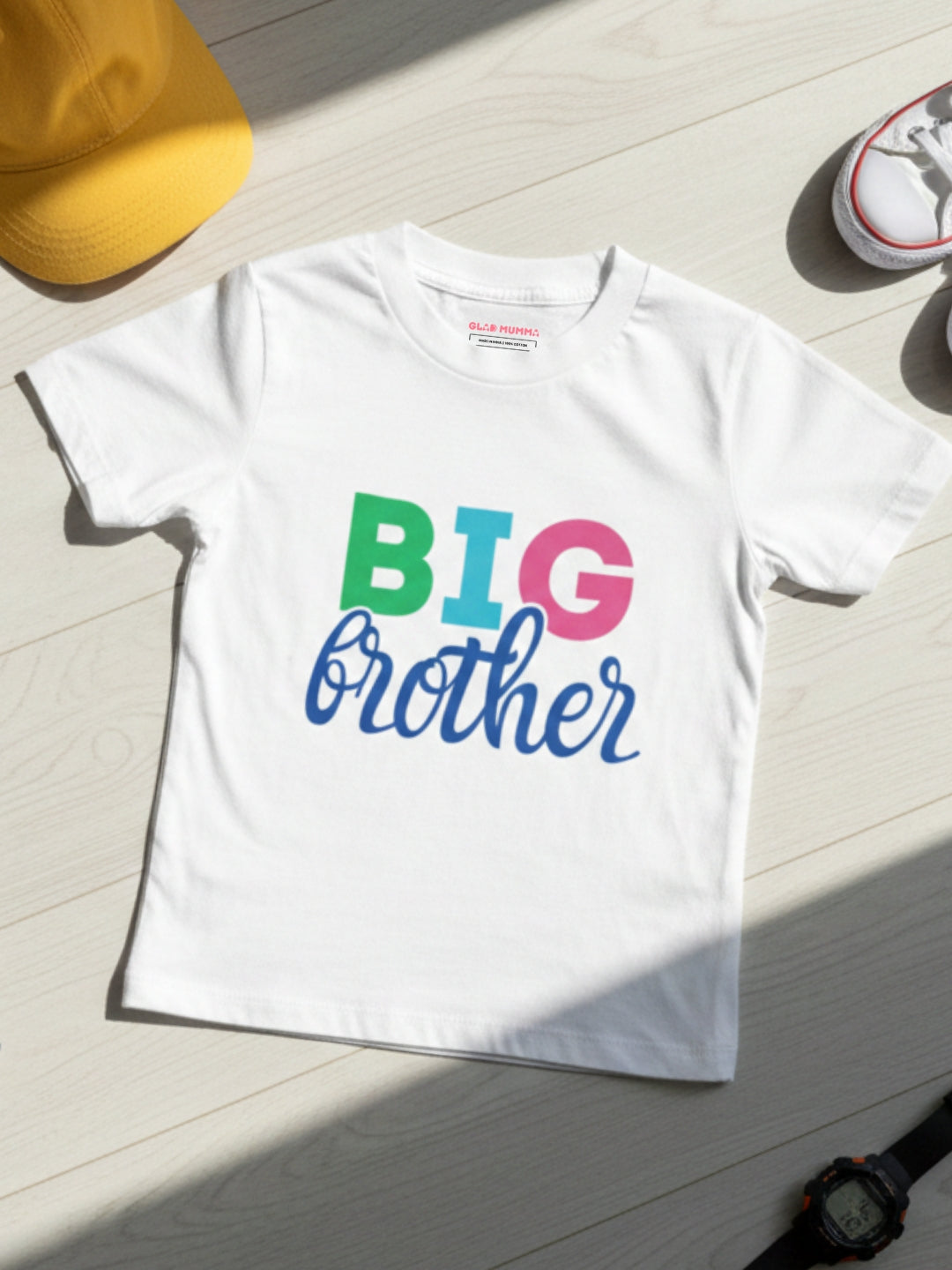Big Brother Cotton T-Shirt for Kids