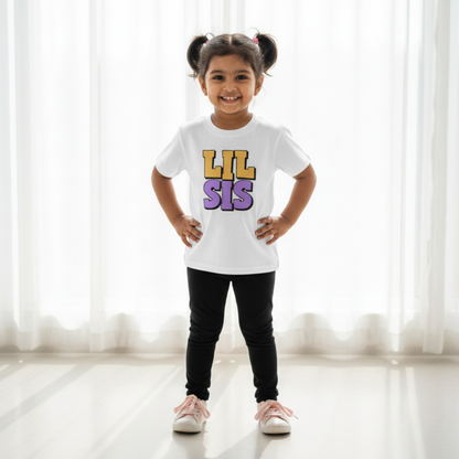 Lil Sis Kids Cotton T-shirt