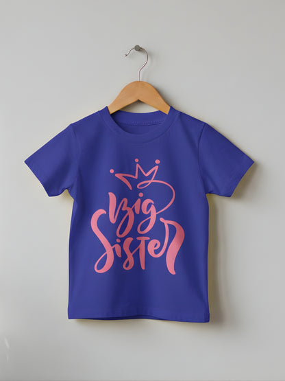 Big Sister Kids Cotton T-Shirt