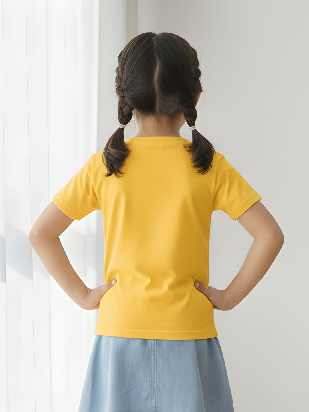 Big Sister Typography Cotton T-Shirt for Kids