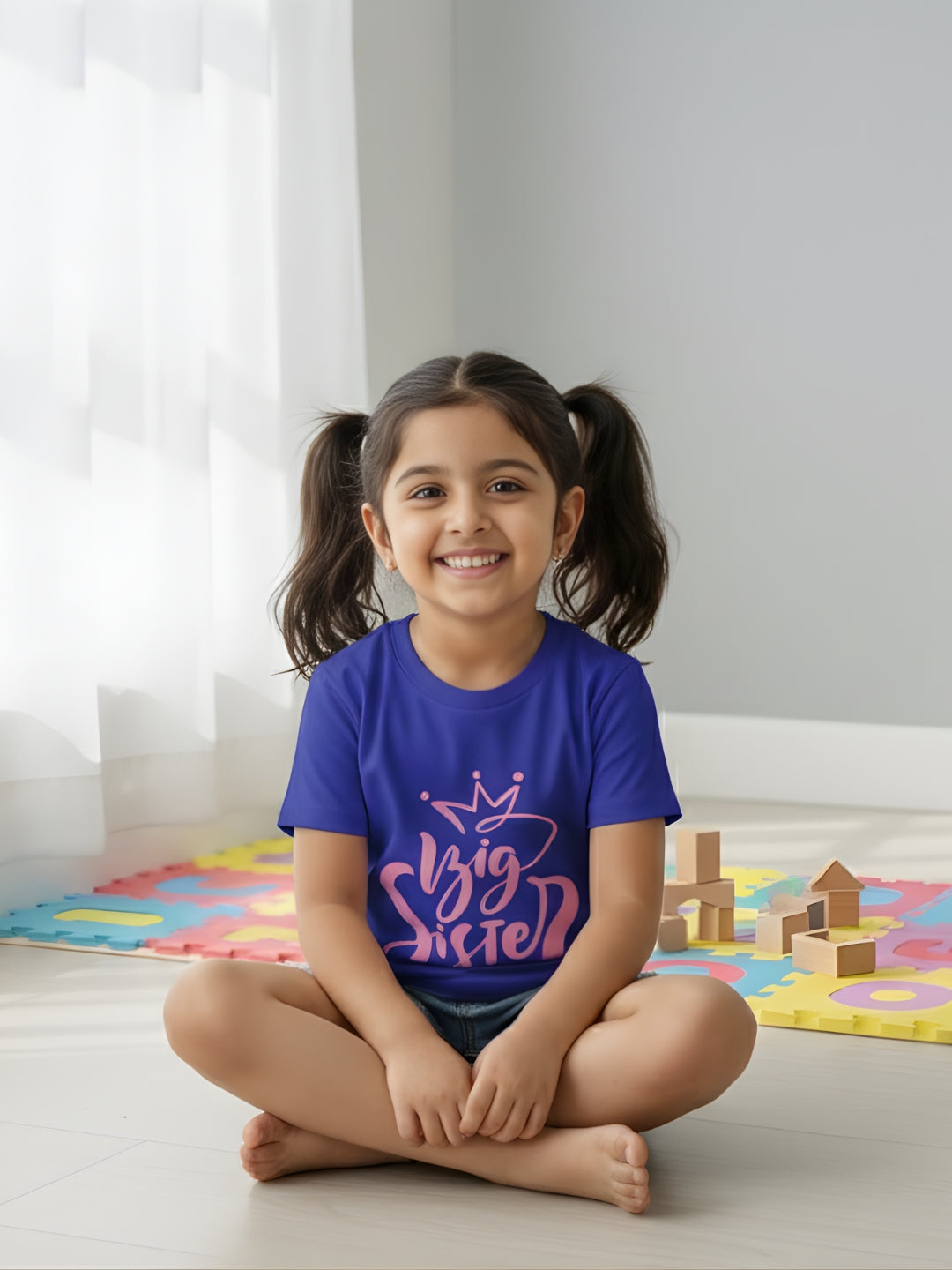 Big Sister Kids Cotton T-Shirt