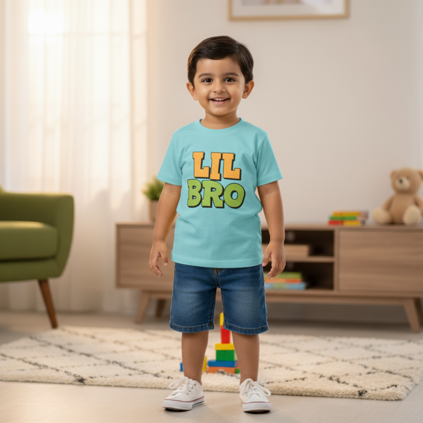 Lil Bro Kids Cotton T-shirt
