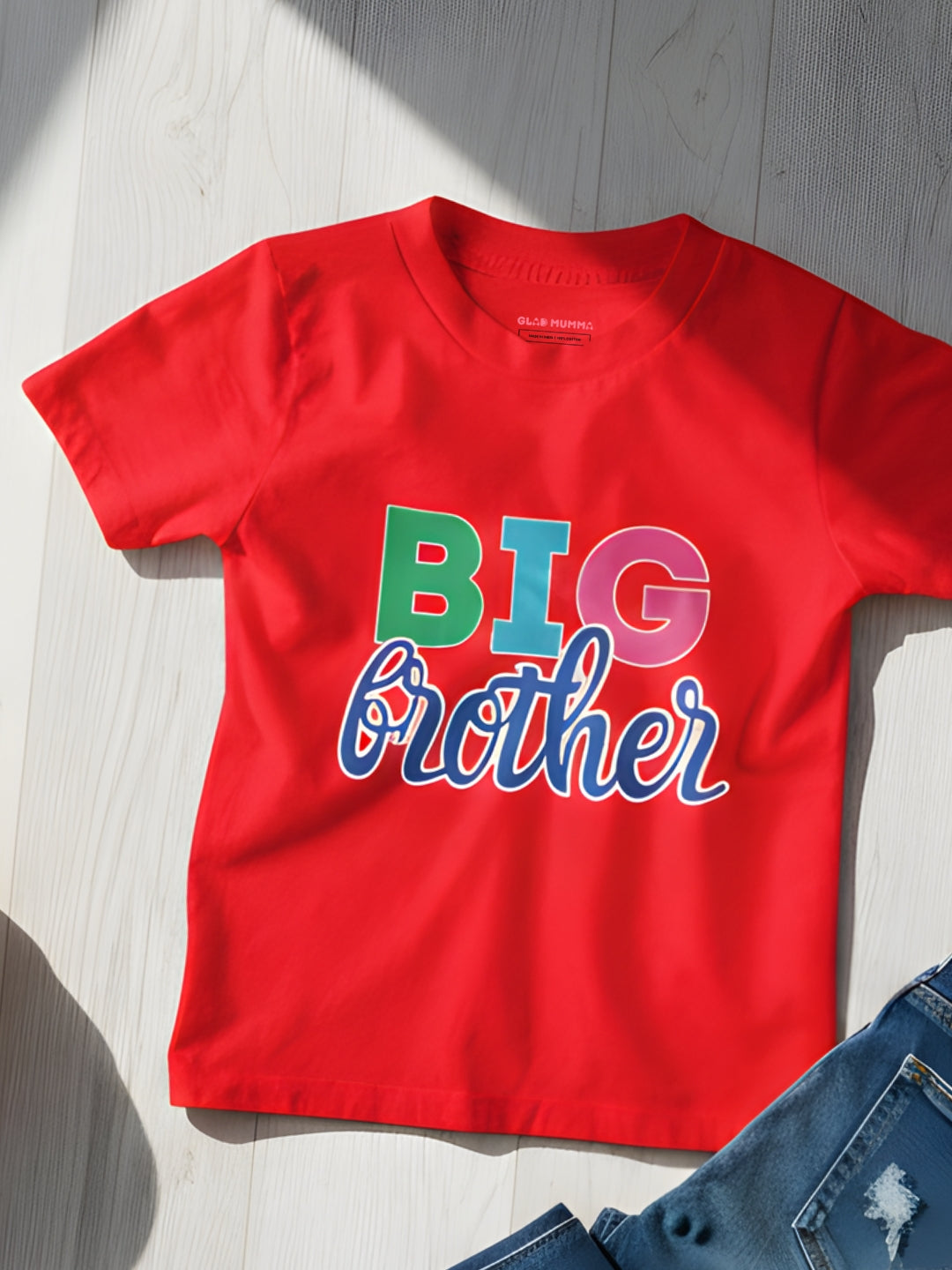 Big Brother Cotton T-Shirt for Kids