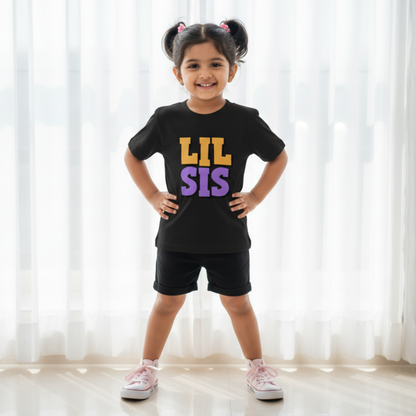 Lil Sis Kids Cotton T-shirt