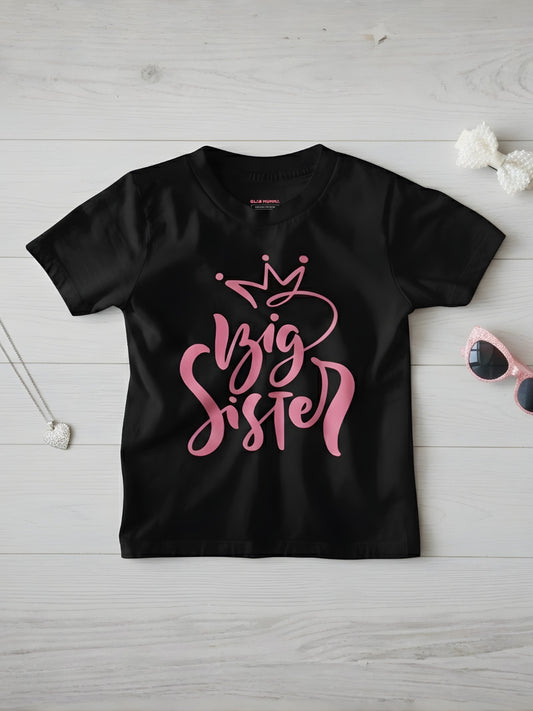 Big Sister Kids Cotton T-Shirt