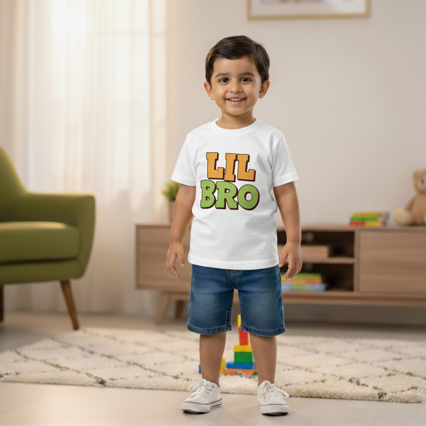 Lil Bro Kids Cotton T-shirt