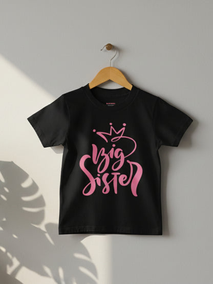 Big Sister Kids Cotton T-Shirt