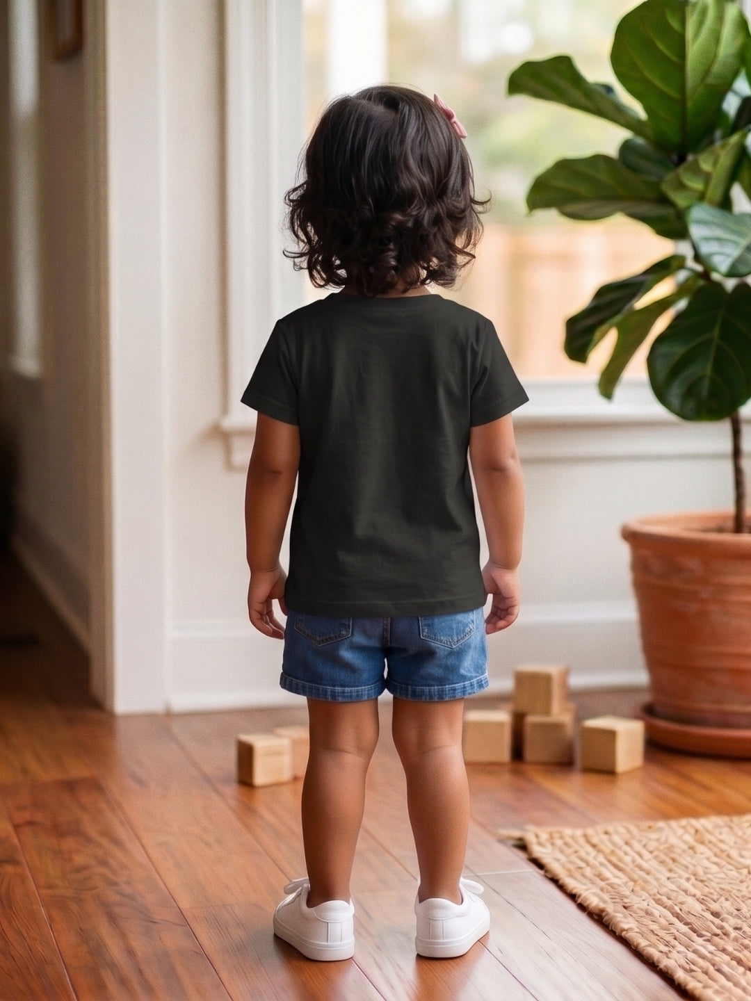 Little Sister Rainbow T-Shirt for Kids