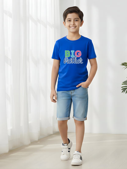 Big Brother Cotton T-Shirt for Kids