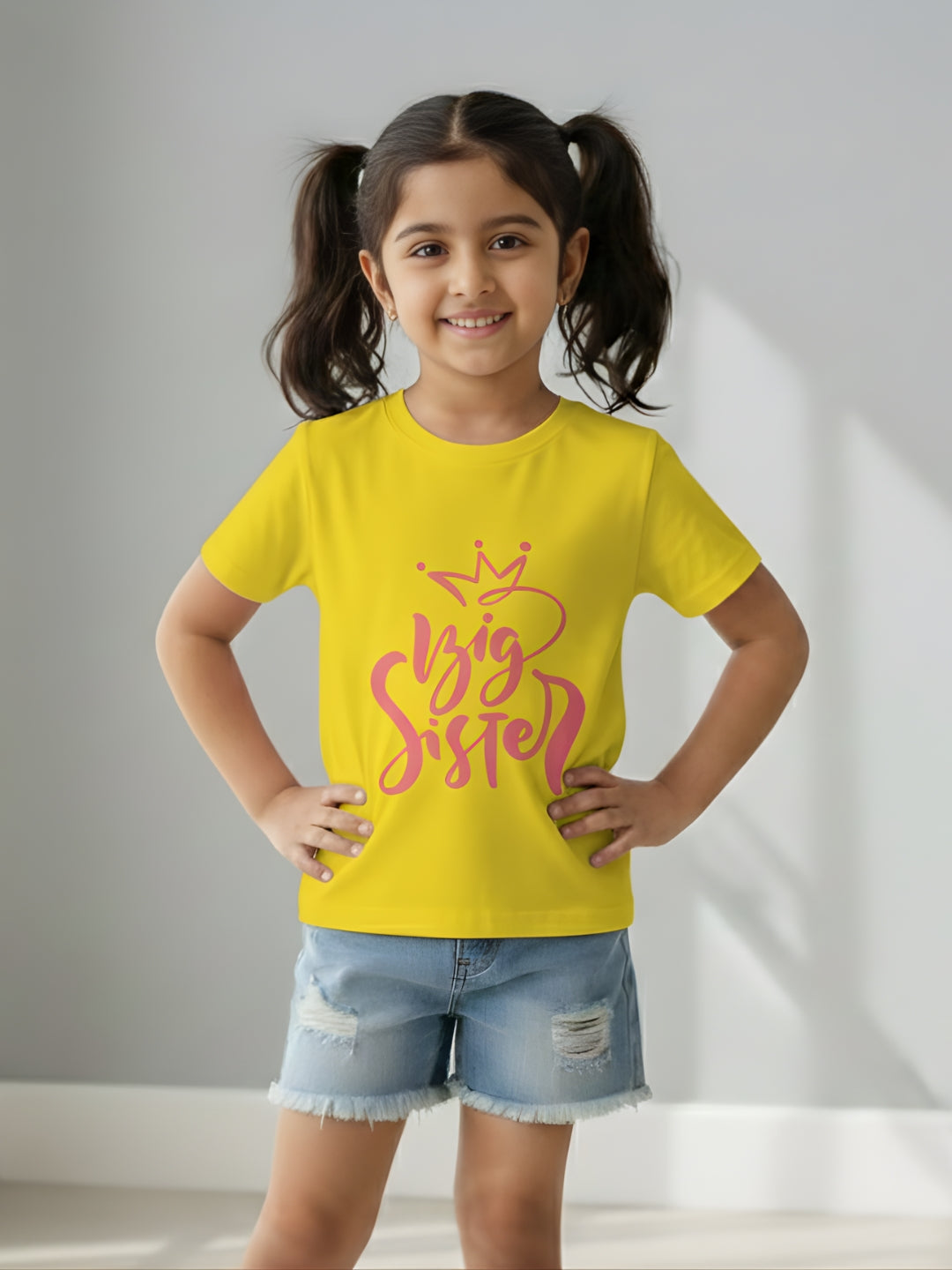 Big Sister Kids Cotton T-Shirt
