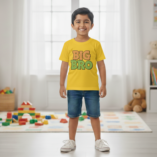 Big Bro Kids Cotton T-shirt