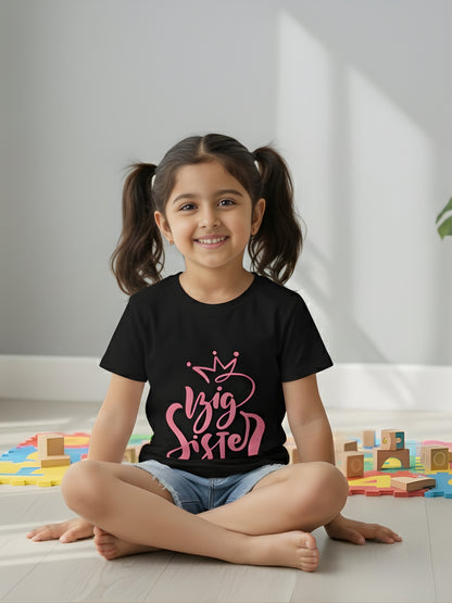 Big Sister Kids Cotton T-Shirt