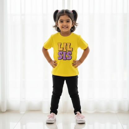 Lil Sis Kids Cotton T-shirt