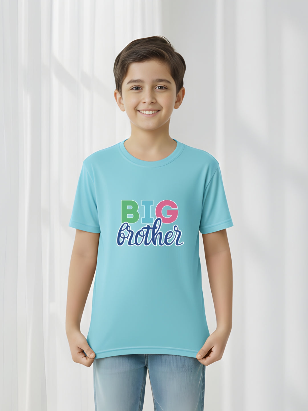 Big Brother Cotton T-Shirt for Kids
