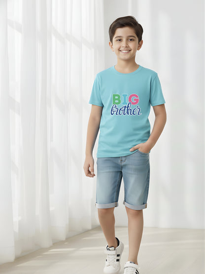 Big Brother Cotton T-Shirt for Kids