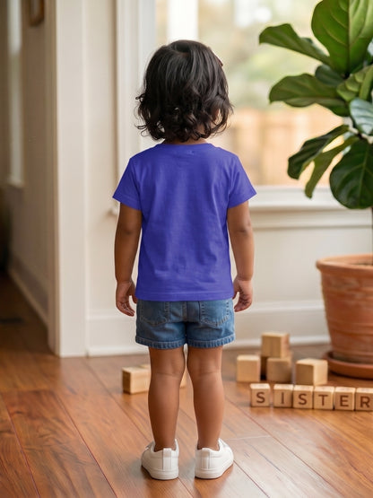 Little Sister Rainbow T-Shirt for Kids