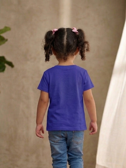 Little Sister Butterfly Kids Cotton T-shirt