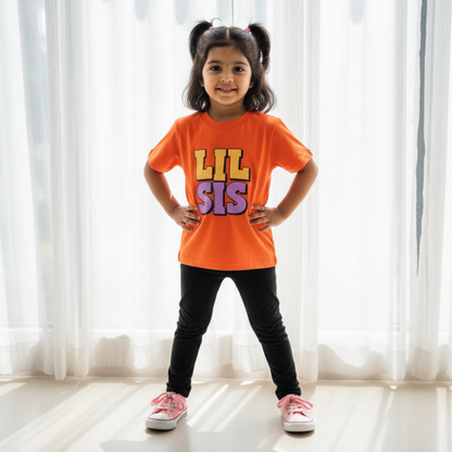 Lil Sis Kids Cotton T-shirt