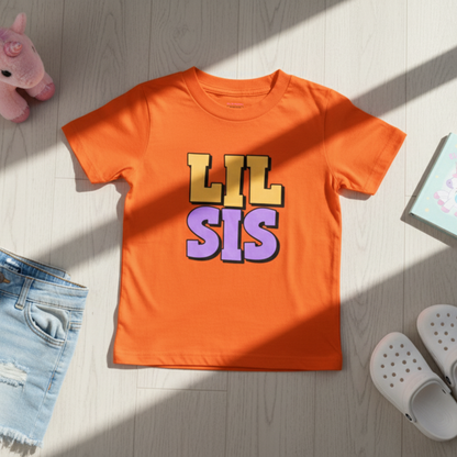 Lil Sis Kids Cotton T-shirt