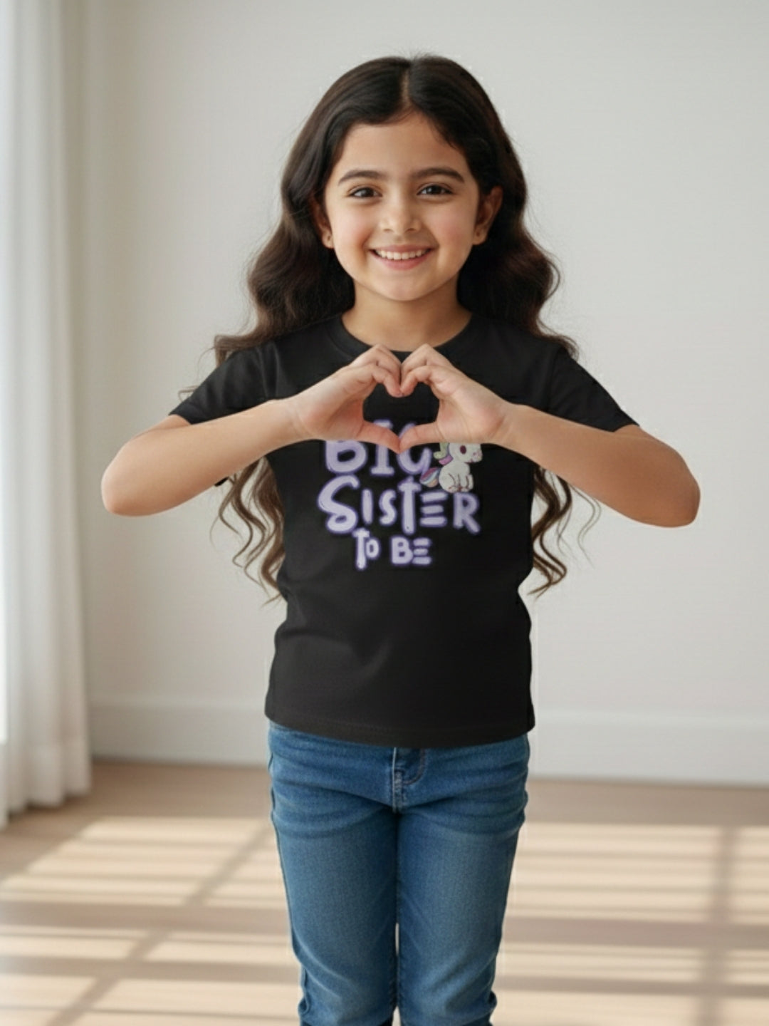 Big Sister To Be Unicorn Kids Cotton T-shirt 🦄